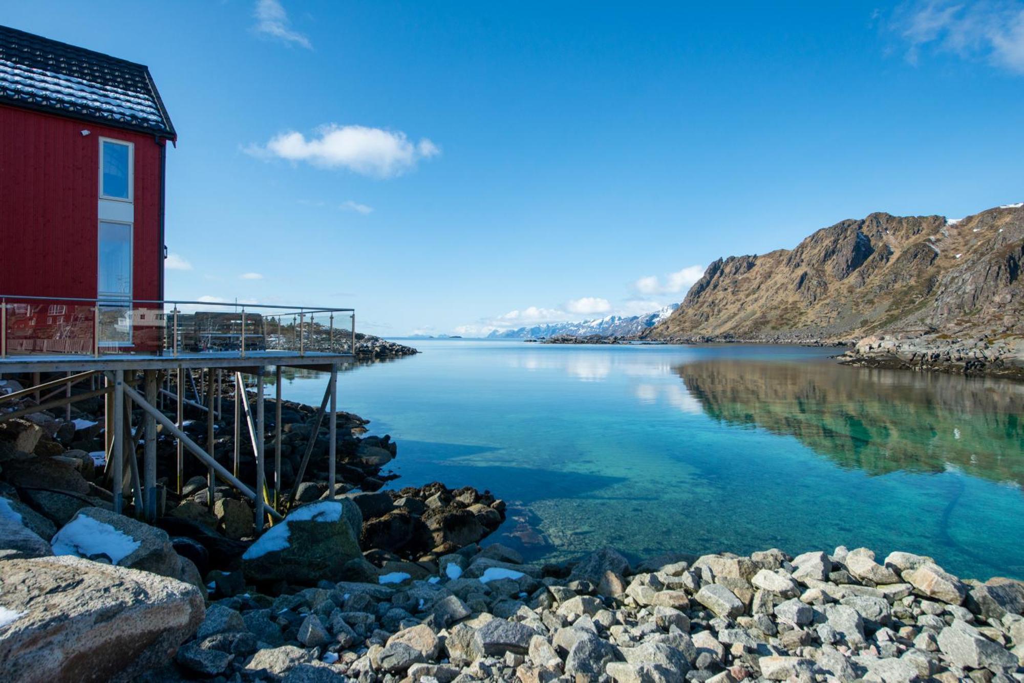 Lofoten Waterfront Luxury Lodge Ballstad Dış mekan fotoğraf