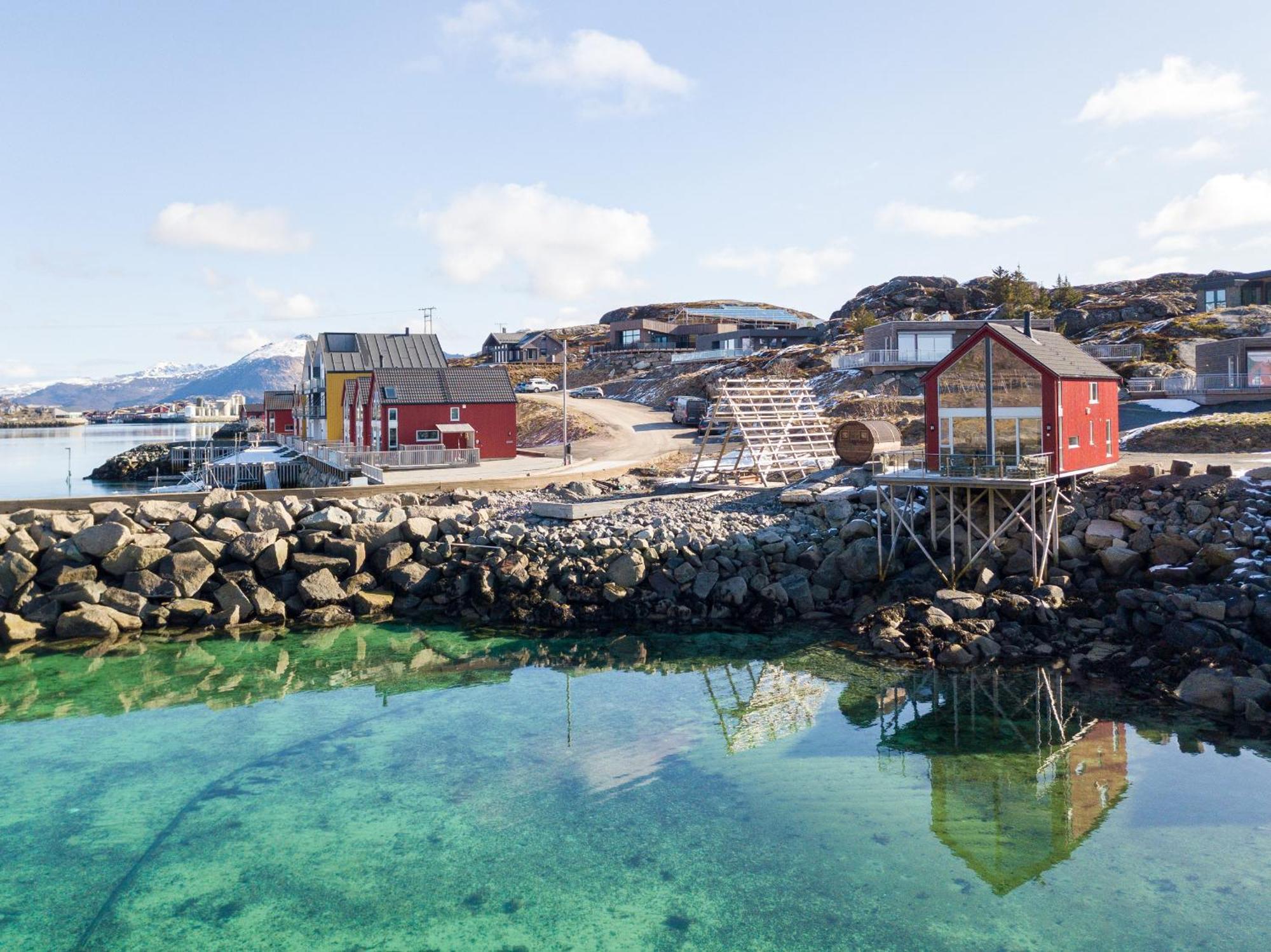 Lofoten Waterfront Luxury Lodge Ballstad Dış mekan fotoğraf